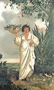 Albert Eckhout Mameluca woman oil painting